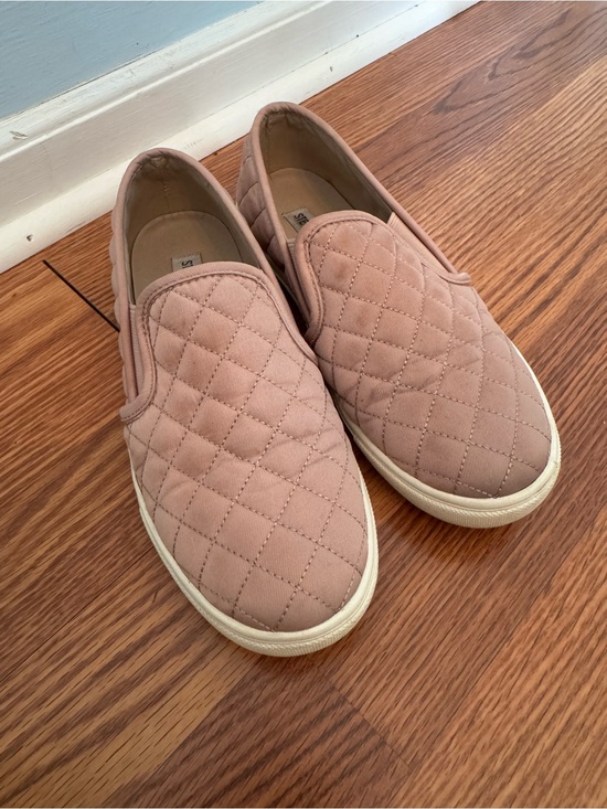 Steve Madden Shoes - Steve Madden Quilted Slip-On Espadrilles - Dusty Pink